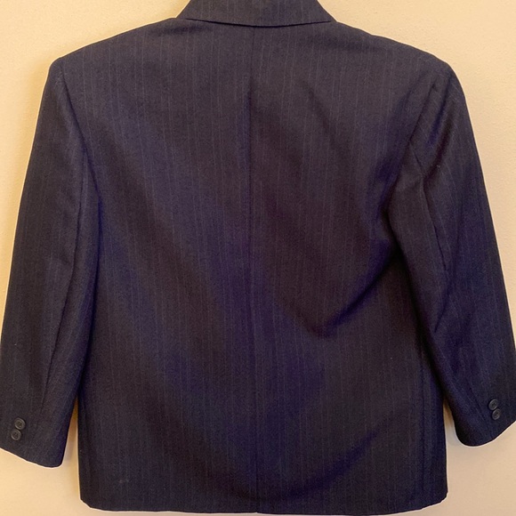 Van Huesen boys pinstripe blue suit size 10 - Picture 3 of 6